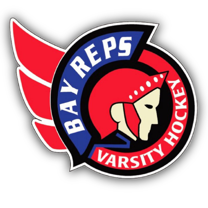 Bay Reps hockey logo