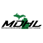 Michigan Developmental Hockey League (MDHL) hockey logo.