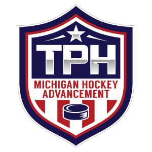 TPH Hockey, Michigan Hockey Advancement (MHA) hockey logo from Michigan youth hockey.
